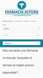 Mobile Screenshot of farmacia-altura.it